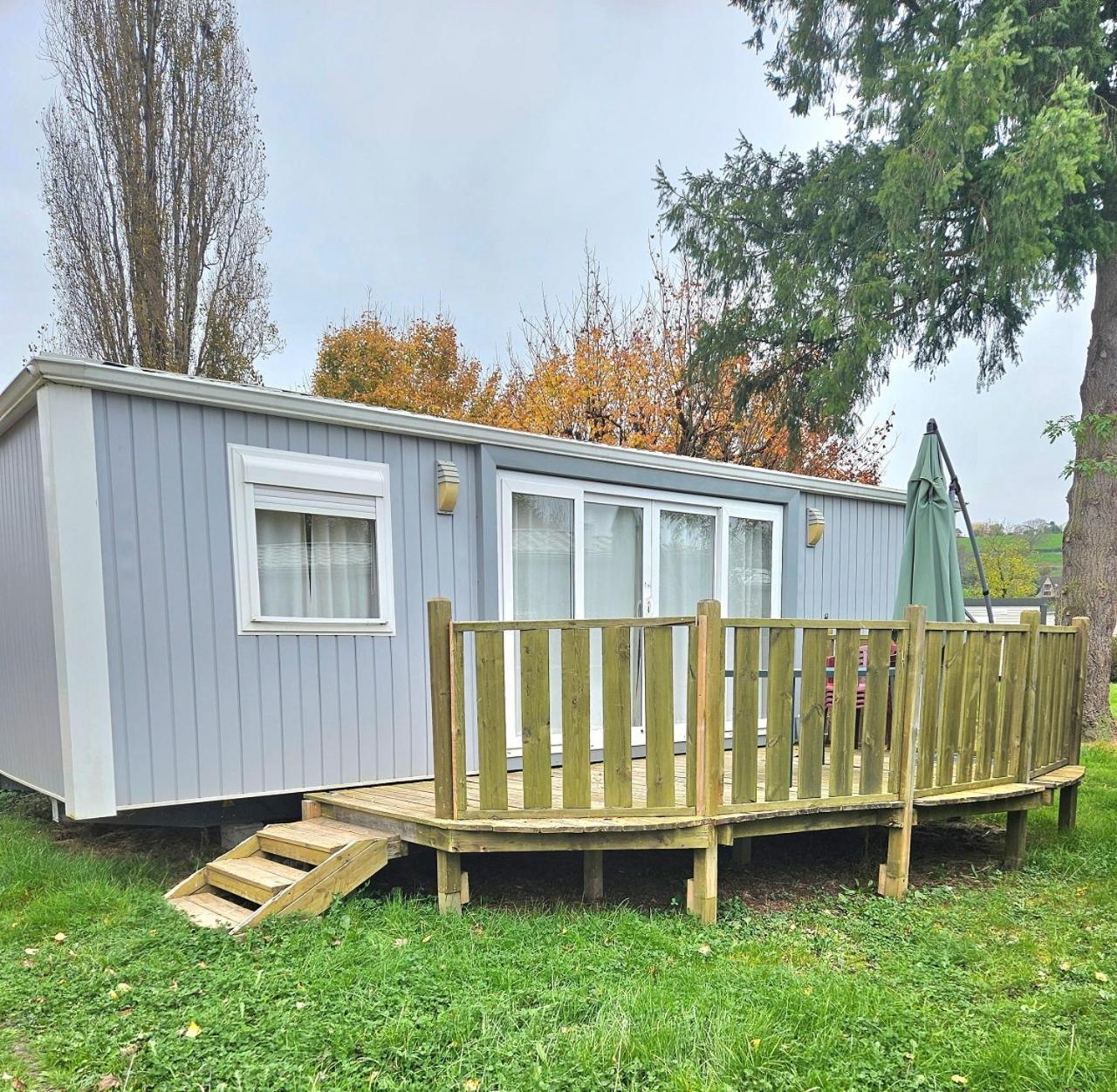 Camping De Charlieu - Mobile Home المظهر الخارجي الصورة